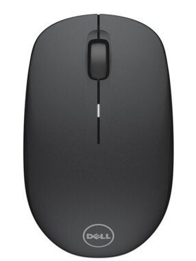 Dell Wireless Mouse WM126, 1000 DPI, 3 Buttons, USB Wireless Receiver, 1 AA Batt
